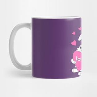 bunny with love Mug